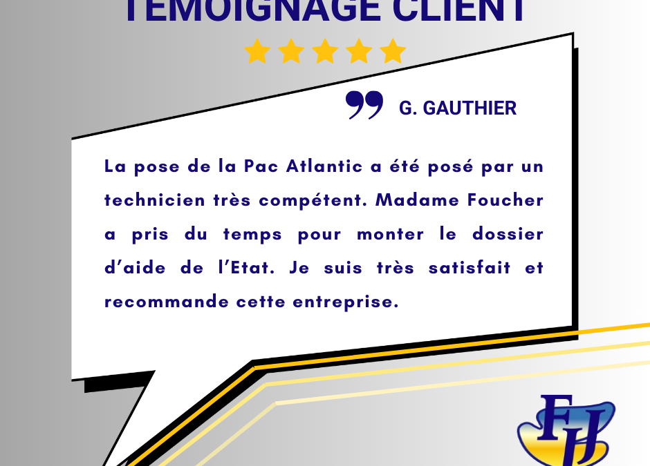Remplacement d&rsquo;une chaudière gaz propane par une pompe à chaleur